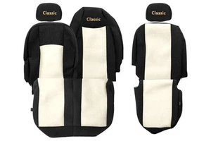 VAN Housses de siege pour RENAULT MASTER 3 OPEL MOVANO B NISSAN NV400 1+2 CHAMP - Foto 1 di 4