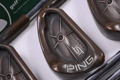 Ping ISI BeCu Irons / 3-PW+SW / Black Dot / Stiff Flex Cushin JZ Red - Image 1 of 4
