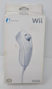 Nintendo Wii Controller Nunchuk Bianco - Nuovo e sigillato in fabbrica nella scatola! - Foto 1 di 6