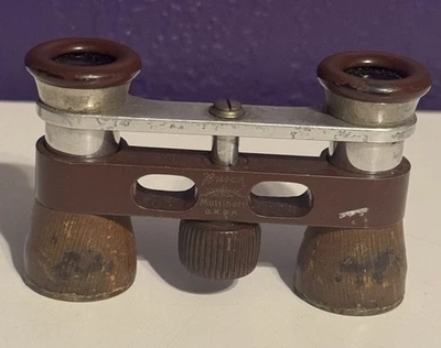 Antik 20er Jahre Emil Busch Fernglas Deutsche Opernbrille Multinett D.R.G.M. Selten - Bild 1 von 4