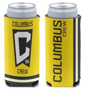 MLS Soccer Columbus Crew SC 12oz Slim Can Cooler - Picture 1 of 2