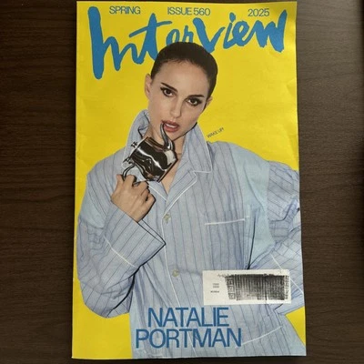 Interview Magazine Spring 2025 Natalie Portman New! Foto 1 de 3