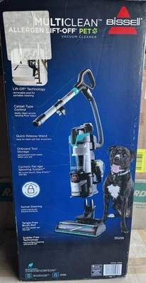 Bissell MultiClean HEPA Allergen Lift-Off Pet Lightweight Swivel Upright Vacuum - Image 1 of 4