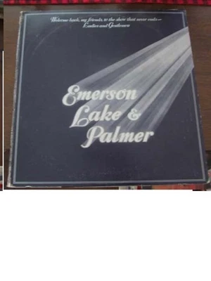 Emerson Lake & Palmer Welcome Back My Friends Trible Record Set Manticore Label - Image 1 of 4