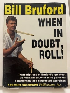 When In Doubt, Roll!, Bill Bruford, handsigniert, Liederbuch - Bild 1 von 7