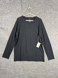 Camisa Mack Weldon Warmknit Para Hombres XL Negra Manga Larga Térmica Cuello Redondo Nueva - Imagen 1 de 10