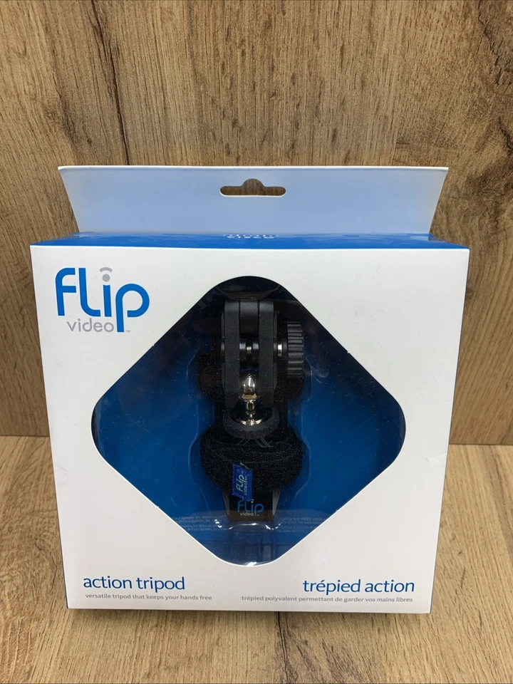 Cisco Flip Video AAT1B Action Tripod Take Hands Free Pictures Photos 2010 - Image 1 of 4