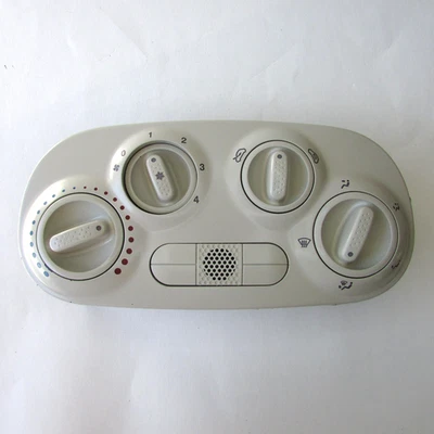 2012-2017 Fiat 500 Ivory Manual Climate Control Front Panel Trim A/C Heat OEM - Image 1 of 4