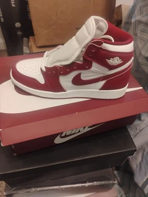 Jordan 1 Blanco/Rojo Equipo Foto 1 de 4