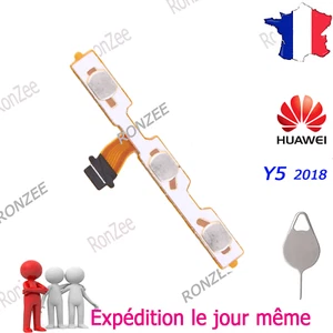 ✅ Nappe Bouton Power On Off Volume Pour Huawei Y5 2018 Y5 Prime 2018 HONOR 7S ✅ - Imagen 1 de 2