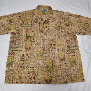 Camisa informal de campamento hawaiana Tori Richard para hombre talla XL - Imagen 1 de 3