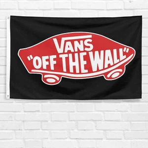 Para Fans Fuera de la Pared Fans 3x5 ft Bandera Monopatín Surf Zapatos Tienda Banner - Imagen 1 de 12
