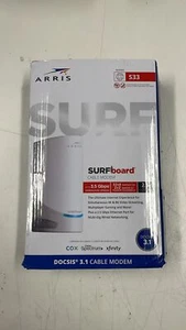Open Box ARRIS Docsis 3.1 Cable Modem s33v2 Cable Modem USED - Bild 1 von 3