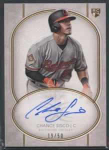 2018 Topps Definitive Chance Sisco Auto - Picture 1 of 1