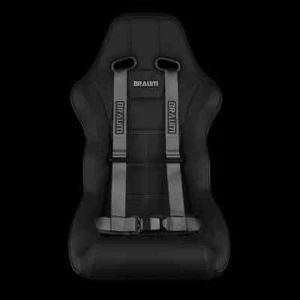 BRAUM Racing 4 Point 2" Strap Racing Single Harness - Quick Silver - New - Picture 1 of 4