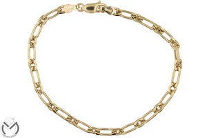Bracciale Oro giallo 18 kt 750 maglia figaro -553/VE- - Foto 1 di 3