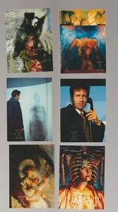 Lot of 6 X-Files TV show trading cards Pub.1996 Topps - Picture 1 of 2