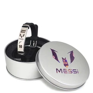 Lionel Messi signature wristbands Football bracelet, Waterproof sports rubber... - Picture 1 of 7
