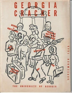 University of Georgia Studentenzeitschrift - Georgia Cracker - 2 Ausgaben von 1948 - M - Bild 1 von 5