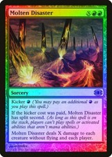 Molten Disaster FOIL Future Sight PLD Red Rare MAGIC GATHERING CARD ABUGames