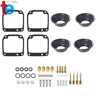 4SET For YAMAHA XJ550 1981-1983 XJ 550 Maxim 550 carburetor repair kit - Image 1 of 4