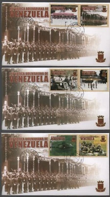 Venezuela: Scott 1685 a-j in F.D.C, National Guard.  VS0269 - Image 1 of 2