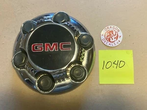 USED 05 - 14 GMC 1500 Silver 6 Lug Wheel HUB CENTER CAP OEM 9598131 #1040 - Picture 1 of 1