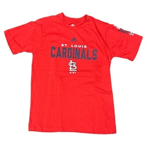 St. Louis Cardinals Block Print Logo Youth T-Shirt (L) - Picture 1 of 1