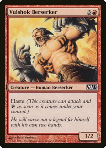 Magic MTG Tradingcard Core Set 2011 Vulshok Berserker 159/249 - Imagen 1 de 1