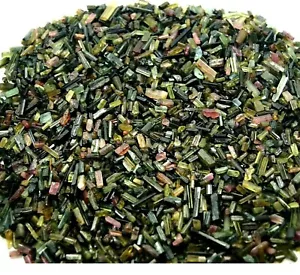 Bi-Color/Multicolor Natural Pencil 3000 Ct Tourmaline Rough Lot Loose Gemstone - Picture 1 of 6