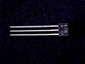 2SK118-O - Toshiba JFET 2SK118 GENUINE (2-4E1B Package) - Foto 1 di 6