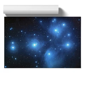 The Pleiades Star Cluster Space Unframed Wall Art Poster Print Decor Living Room - Picture 1 of 4