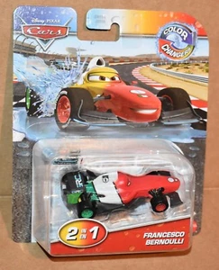 DISNEY PIXAR CARS COLOR CHANGER  FRANCESCO BERNOULLI NEW - Picture 1 of 5