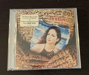 GLORIA ESTEFAN "UNWRAPPED" RARE ORIGINAL 2003 USA CD (4 BONUS TRACKS +DVD) - Picture 1 of 1