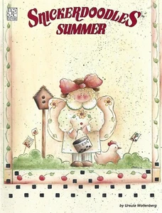 Ursula Wollenberg : SNICKERDOODLES SUMMER Painting Book - 17 Designs - OOPS! - Imagen 1 de 6
