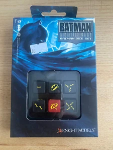 Batman Miniature Game - D6 Batman Dice Set (6) NIB Sealed - Picture 1 of 2