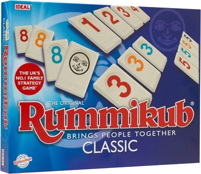 Rummikub Classic game: Brings people together | Family Strategy Games | For 2-4 - Image 1 of 4