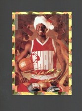 SHAQUILLE O'NEAL 1993 ARENA SPORTS CHRISTMAS PROMO /15000 GOLD FACSIMILIE AUTO
