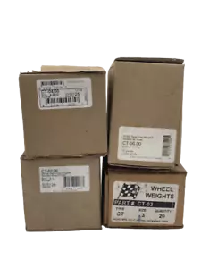 CT STYLE NON COATED LEAD LARGE TRUCK WHEEL WEIGHTS 2.00-6.00OZ - Picture 1 of 1