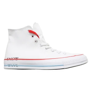 Converse CTAS 70 HI X KNOW WAVE White Unisex Men 9 Women 11 161379C - Picture 1 of 9