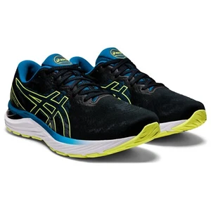 ASICS Men's Gel-Cumulus 23 Running Shoes, Black/Glow Yellow - Picture 1 of 4