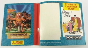Autocollants Pugsley Scavenger Hunt Addams Family et Dinolympics 1993 - Imagen 1 de 2