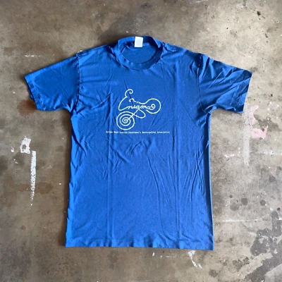 CAMISETA CLUB MOTOCICLISTA HARLEY DAVIDSON CUELLO EATON NY VINTAGE AÑOS 80 TALLA M MOTOCICLISTA Foto 1 de 4