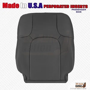 Fits 2011 2012 2013 2014 2015 2016 Nissan Frontier Right Top Leather Cover Black - Picture 1 of 8