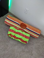 Large Pet Cat Toy Collapsible Tunnel Tube & Plush Balls, for Small Pets Rabbits