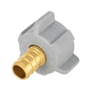 EFIELD Crimp Swivel Adapter 1/2"Pex ×7/8"FIP Brass Fitting No Lead Free Shipping - Picture 1 of 5