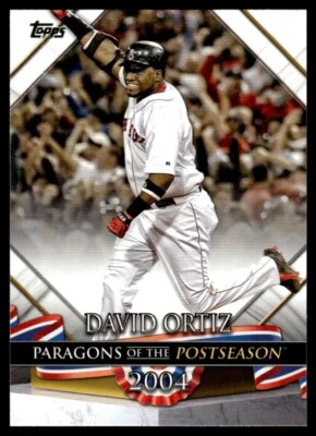 2022 Topps Update Paragons of the Postseason #PP-2 David Ortiz Boston Red Sox - Image 1 of 2