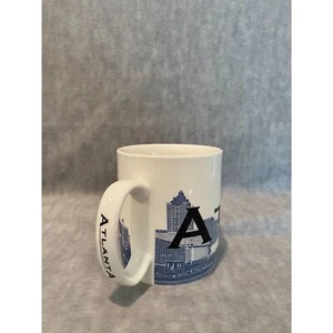 2002 Atlanta Starbucks Coffee Mug Cup Hotlanta Large Skyline Barista Series - Picture 1 of 10