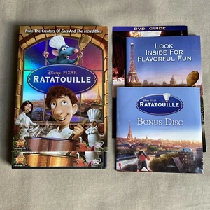 Disney Pixar: Ratatouille (DVD 2007 w/ EXCLUSIVE BONUS DISC & Guide & Slipcover) - Picture 1 of 15