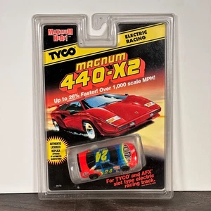 Vintage 1995 Tyco 9070 Jeff Gordon DUPONT #24 Magnum 440-X2 HO Slot Car NEW - Picture 1 of 12